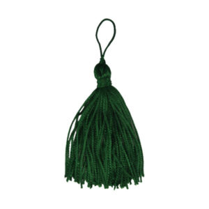 Tassel Sortido 7cm c/10 und. - Cor: Verde Bandeira