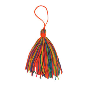 Tassel Sortido 7cm c/10 und. - Cor: Multicolor