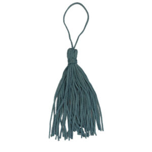 Tassel Sortido 7cm c/10 und. - Cor: Azul Turquesa