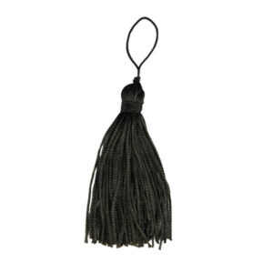 Tassel Sortido 7cm c/10 und. - Cor: Cinza