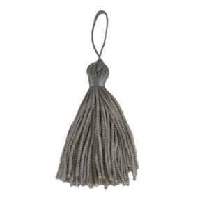 Tassel Sortido 7cm c/10 und. - Cor: Cinza