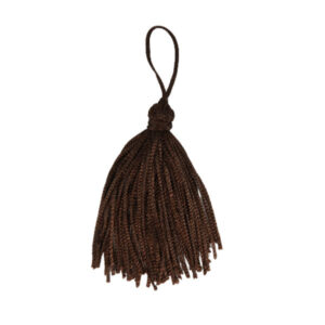 Tassel Sortido 7cm c/10 und. - Cor: Marrom