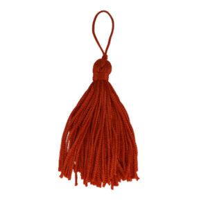 Tassel Sortido 7cm c/10 und. - Cor: Vermelho